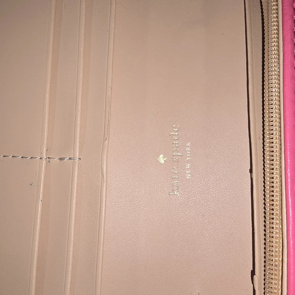 Kate Spade Pink Perri Lane Leather Women's Wallet - Picture 10 of 16